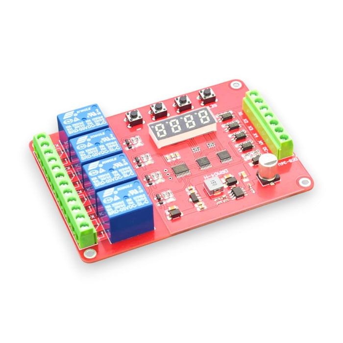 Relay Module with cycle delay timing switch self-locking and more