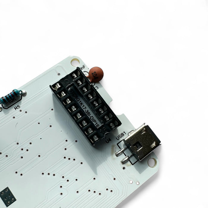 DIY LED Clock Kit - Learn to solder