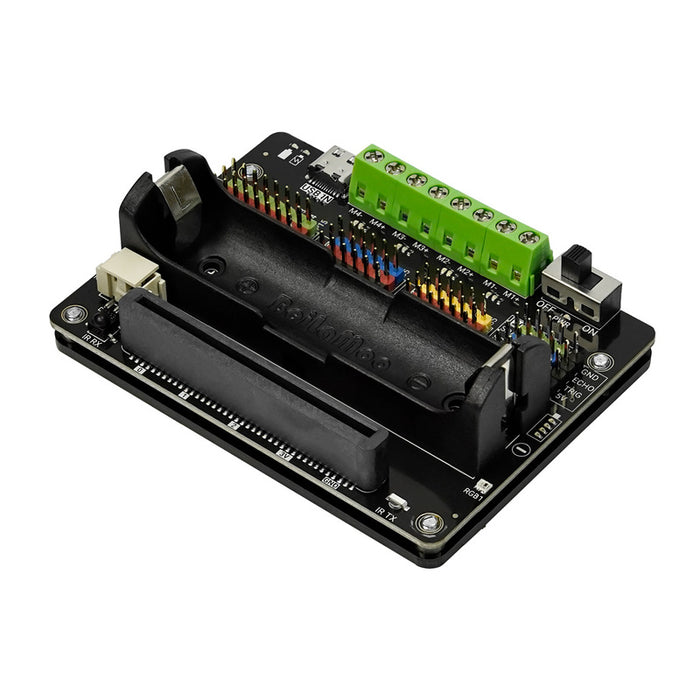 Multi Function Expansion Board for UNIHIKER K10 and micro:bit (Power and Motion)