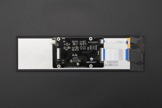 8.8" 480×1920 IPS Bar Touch Display (Compatible with Raspberry Pi 4B / 3B+ / 3B)