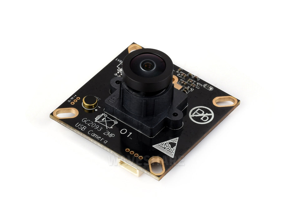 2MP USB Camera Module GC2093 – Fixed Focus, Onboard Microphone