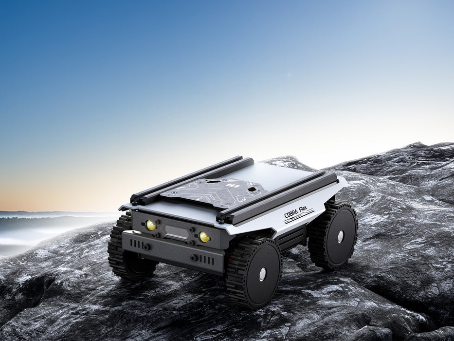 Cobra Flex Modular 4WD Drive-by-Wire Chassis – Hub Motors, Open-Source