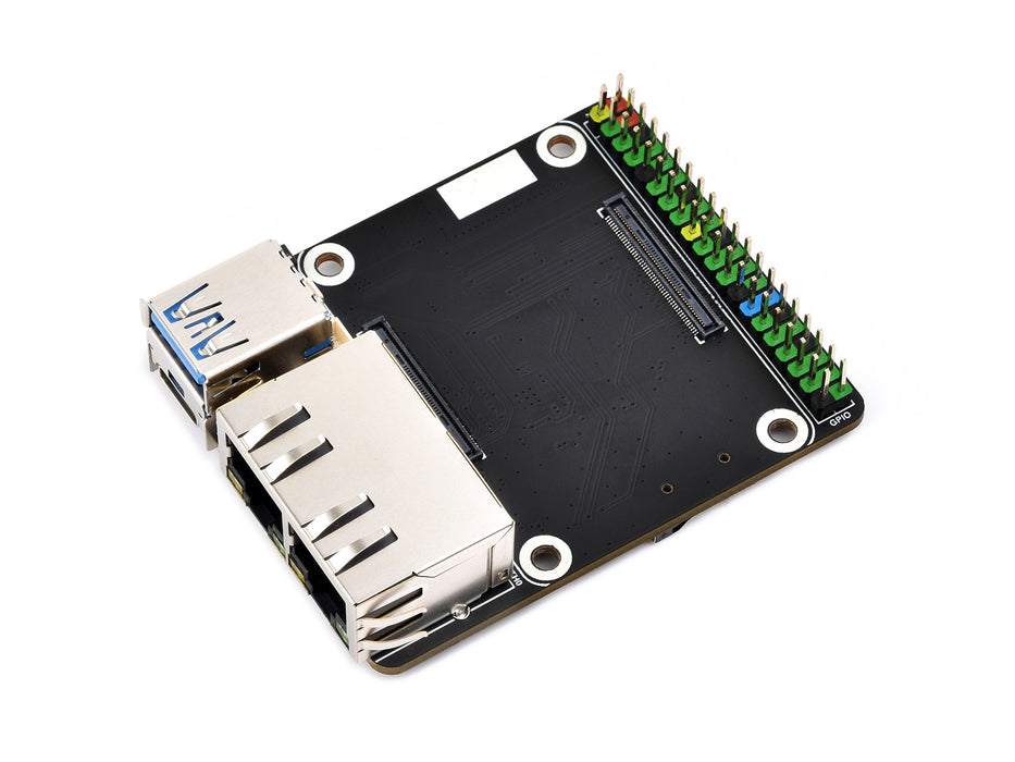 Raspberry Pi CM5 Dual Gigabit Ethernet Base Board