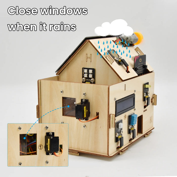 Keyestudio Microbit Smart Home Kit for BBC Micro Bit Starter Kit