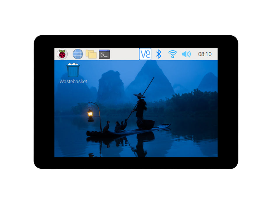 Raspberry Pi 3.5" Capacitive IPS Touch Screen – 320x480, 5-Point Touch