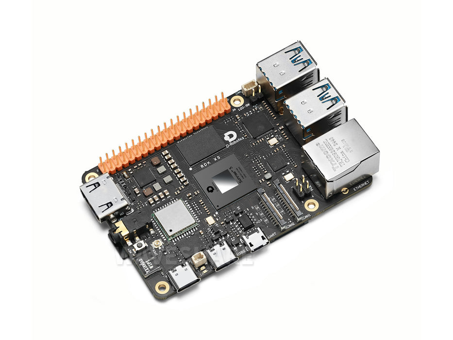 D-Robotics RDK X5 Board - Sunrise 5, Octa-Core A55, 10 TOPS, 8GB RAM