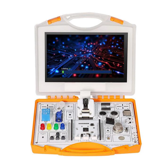 All-in-one Starter Kit for ESP32-P4 with Common Board design, 16 Modules and AI Lessons