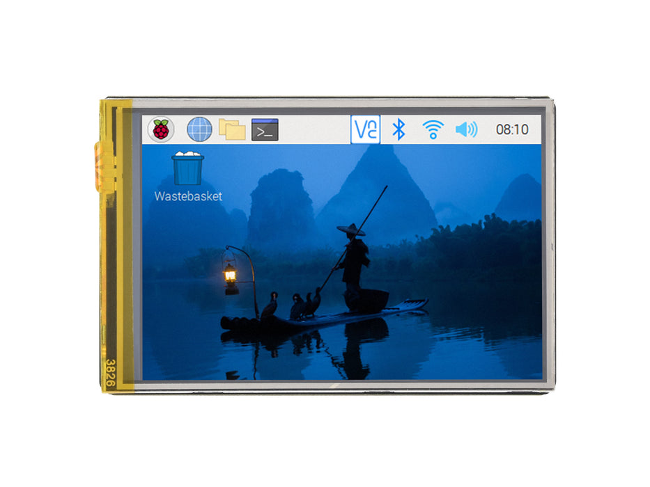 Raspberry Pi 3.5" Resistive Touch IPS Display – 320x480, 262K Colors