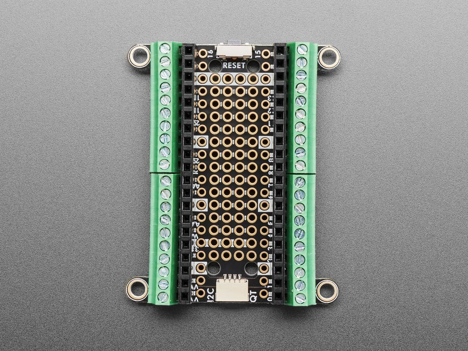 Adafruit Terminal PiCowbell for Pico with Pre-Soldered Sockets