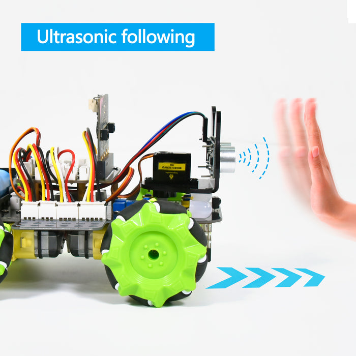Micro:bit 4WD Mecanum Robot Car V2.0