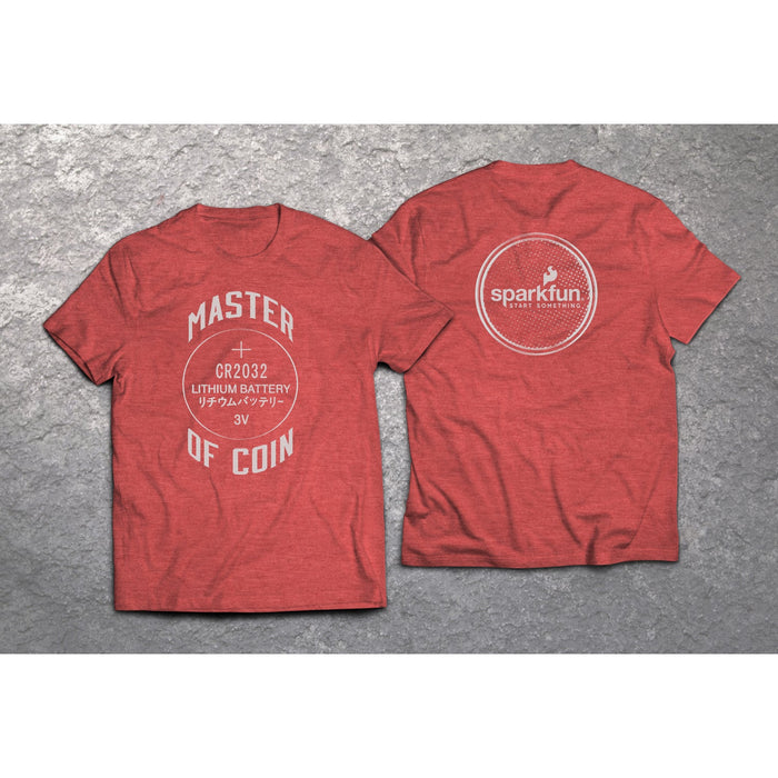 Master of Coin Shirt - Small (Red)