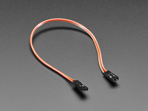 2.54mm 0.1" Pitch 2-pin Jumper Cable - 20cm long