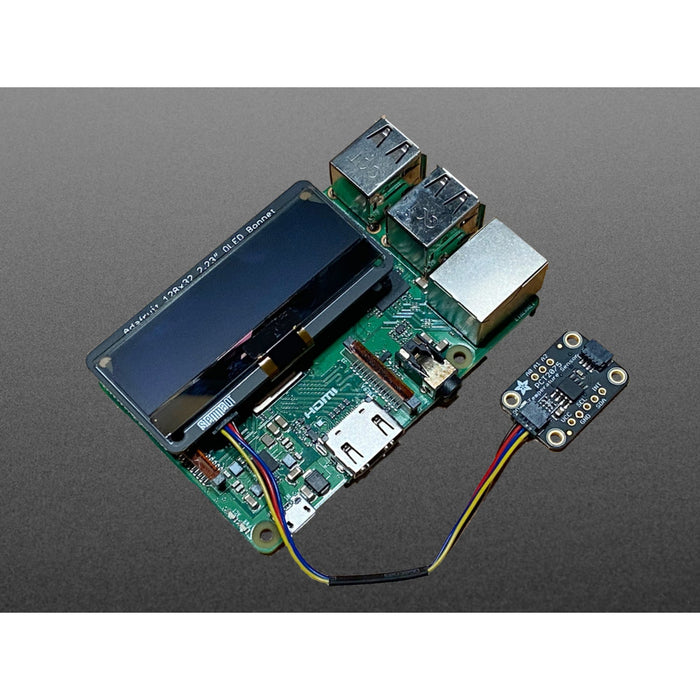 Adafruit 2.23 Monochrome OLED Bonnet for Raspberry Pi