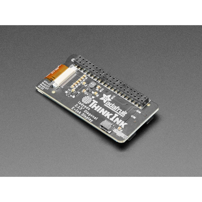 Adafruit 2.13 Monochrome E-Ink Bonnet for Raspberry Pi - THINK INK