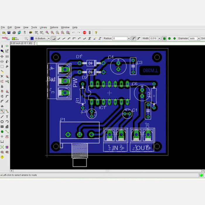 CadSoft EAGLE Standard PCB Design Software V7 - .EDU - 1 User