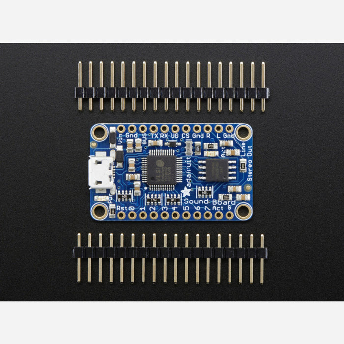 Adafruit Audio FX Mini Sound Board - WAV/OGG Trigger - 16MB