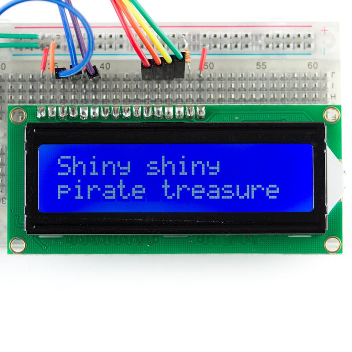 16 x 2 LCD screen