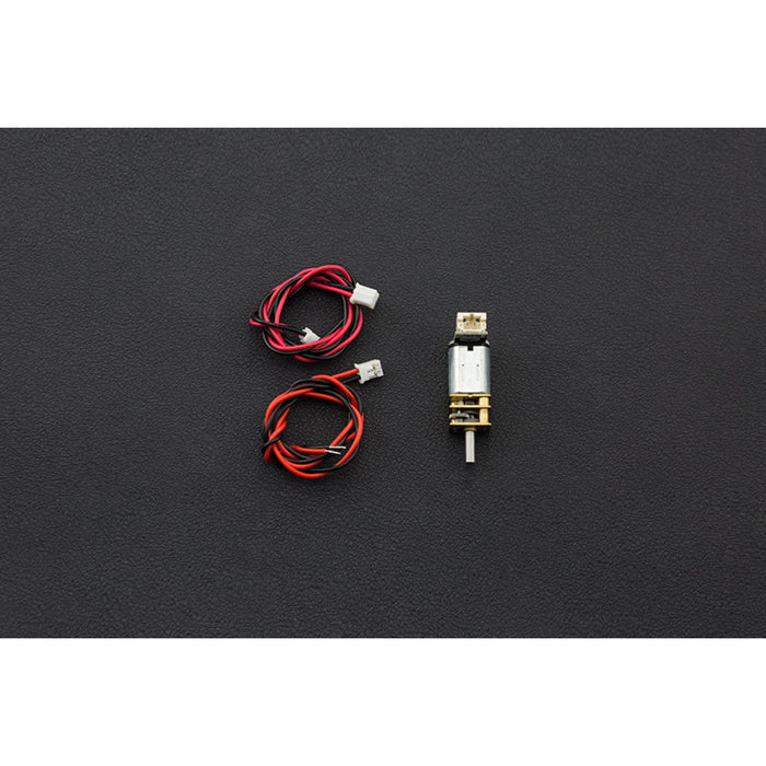 Micro Metal Gear Motor with Connector (75:1)