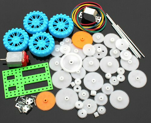 50 piece plastic gear kit - DIY racer