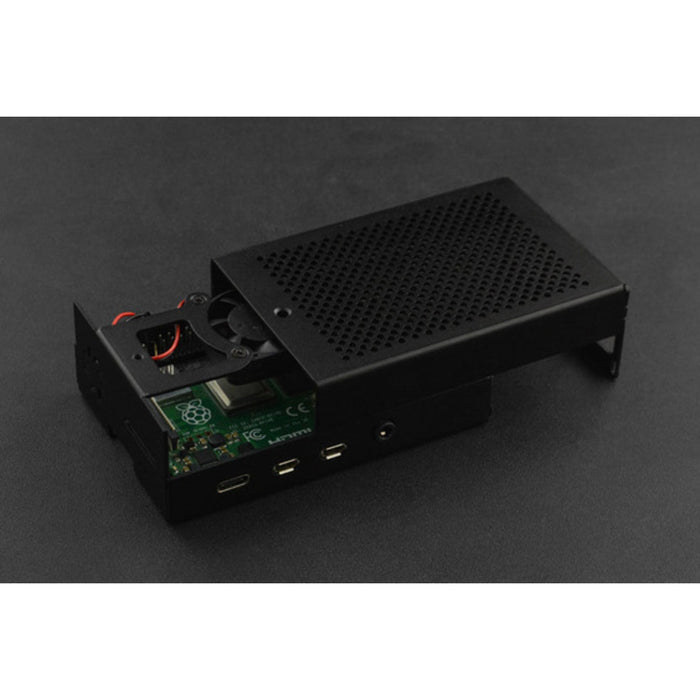 Aluminum Case for Raspberry Pi 4 (with Heatsink  Fan)