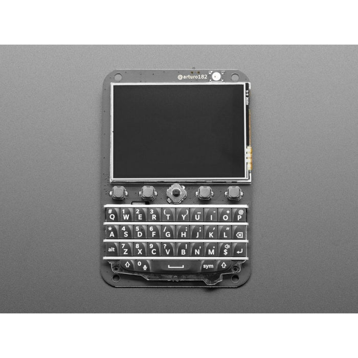 Keyboard FeatherWing - QWERTY Keyboard + 2.6 LCD