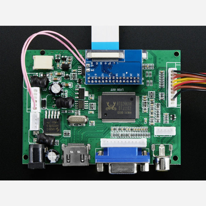 HDMI 4 Pi: 7 Display 1280x800 IPS - HDMI/VGA/NTSC/PAL