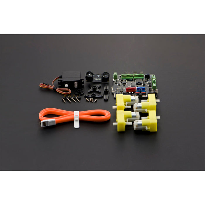 Pirate: 4WD Arduino Mobile Robot Kit  with Bluetooth 4.0