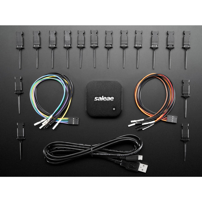 Saleae Logic 8 - 8 Channels Logic + Analog - Black