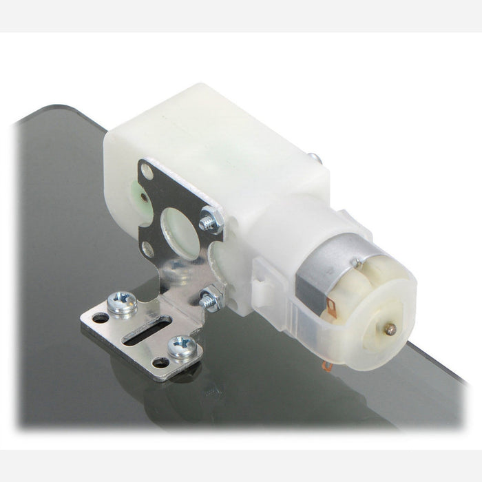 120:1 Plastic Gearmotor, 90º Output