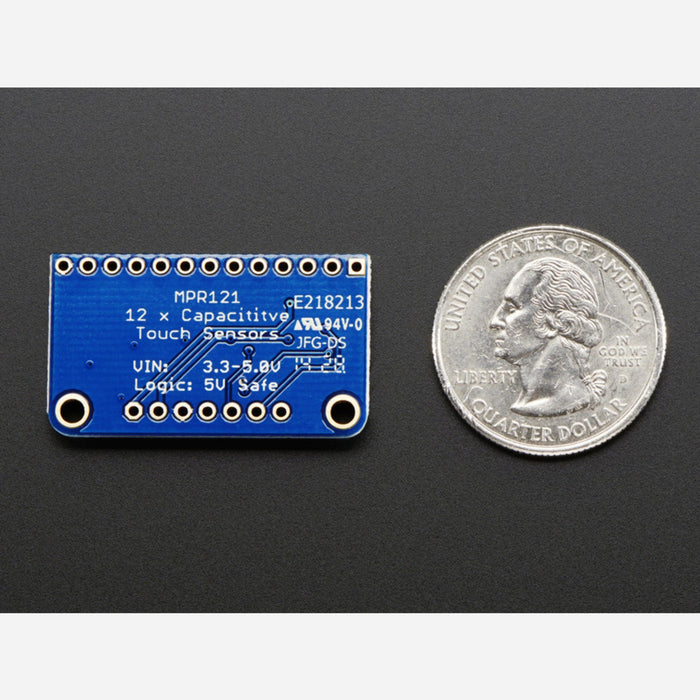 Adafruit 12-Key Capacitive Touch Sensor Breakout - MPR121