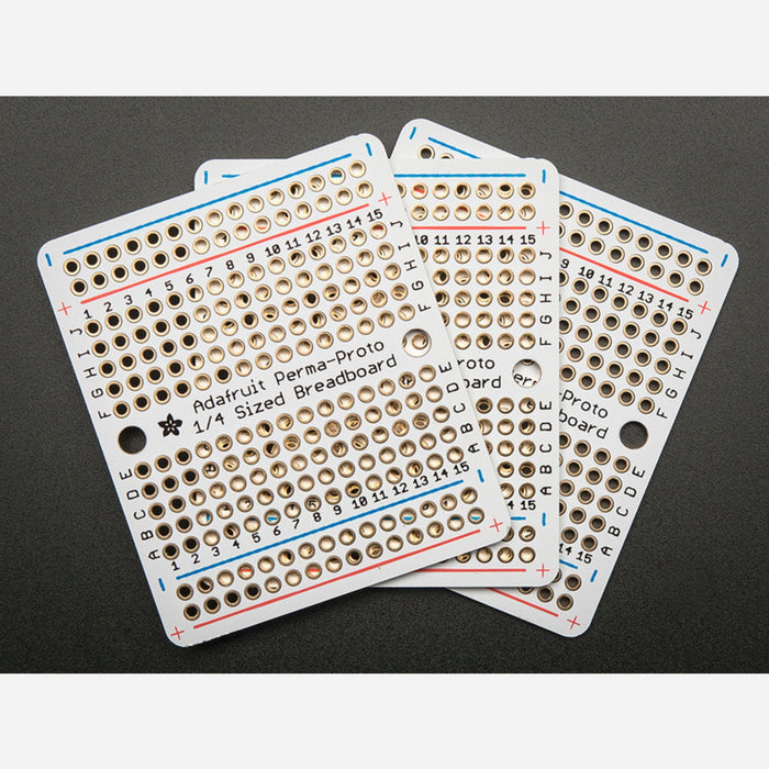 Adafruit Perma-Proto - pack of 3 - Quarter size