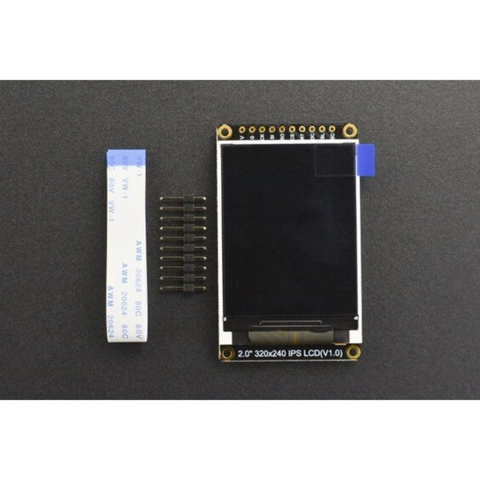 2.0 320x240 IPS TFT LCD Display with MicroSD Card Breakout