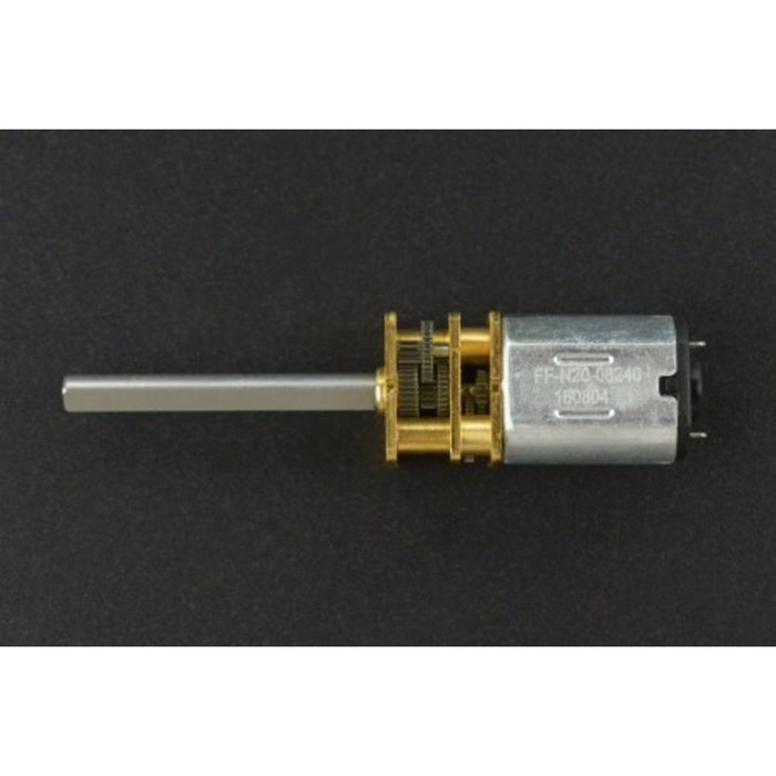Micro Metal DC Geared Motor with Long Shaft (6V 98RPM M3*25)
