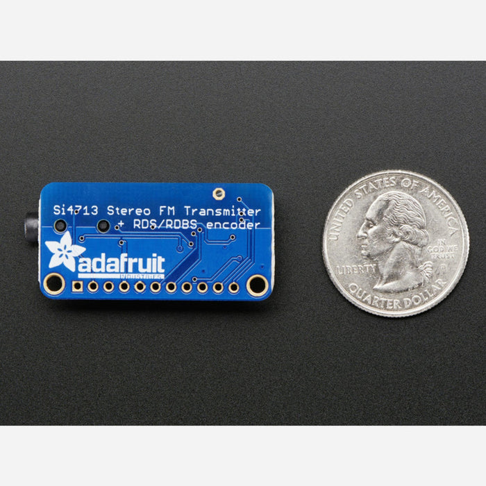 Adafruit Stereo FM Transmitter with RDS/RBDS Breakout - Si4713