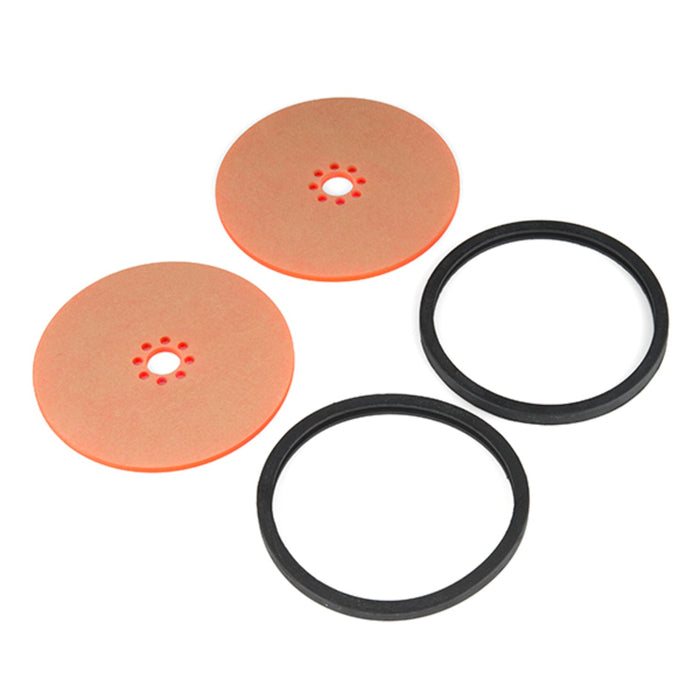 Precision Disc Wheel - 4 (Clear Pink, 2 Pack)