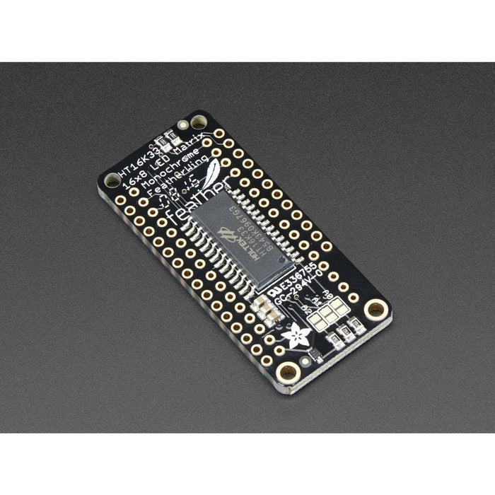 Adafruit 8x16 LED Matrix FeatherWing w/o Matrices