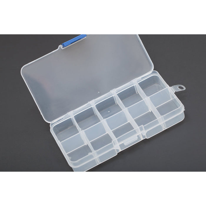 Adjustable Compartment Parts Box - 10 compartments