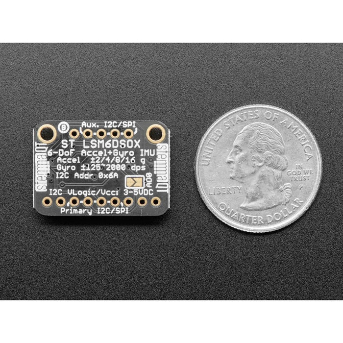 Adafruit LSM6DSOX 6 DoF Accelerometer and Gyroscope - STEMMA QT / Qwiic
