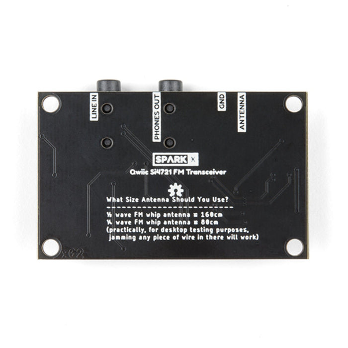 Qwiic FM Transceiver - Si4721