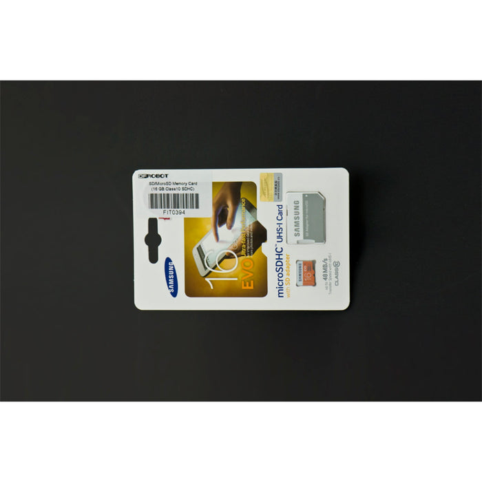 SD/MicroSD Memory Card (16GB Class10 SDHC with Adapter)