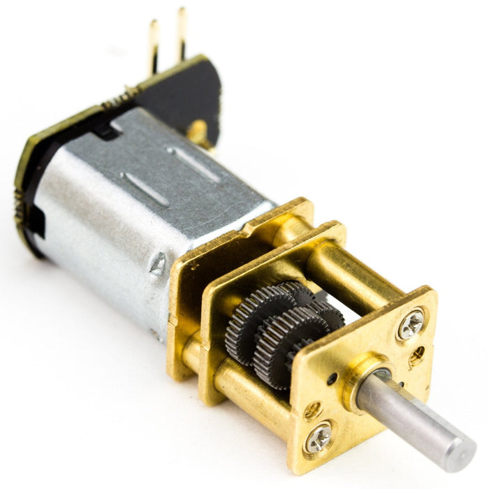 Micro Metal Gearmotor with Push Header Shim - 50:1