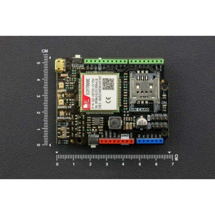SIM7000E Arduino NB-IoT/LTE/GPRS/GPS Expansion Shield