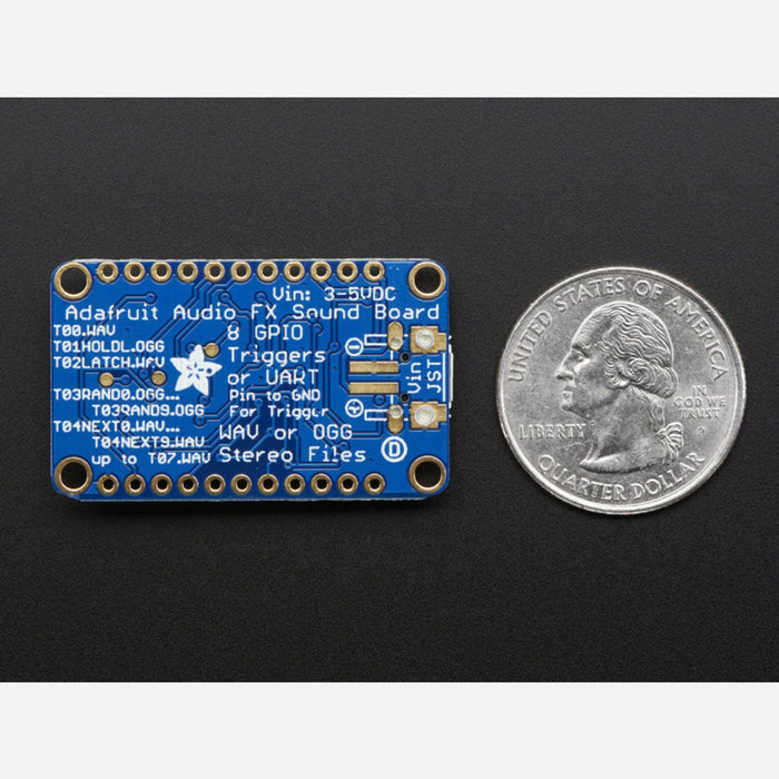 Adafruit Audio FX Mini Sound Board - WAV/OGG Trigger - 2MB