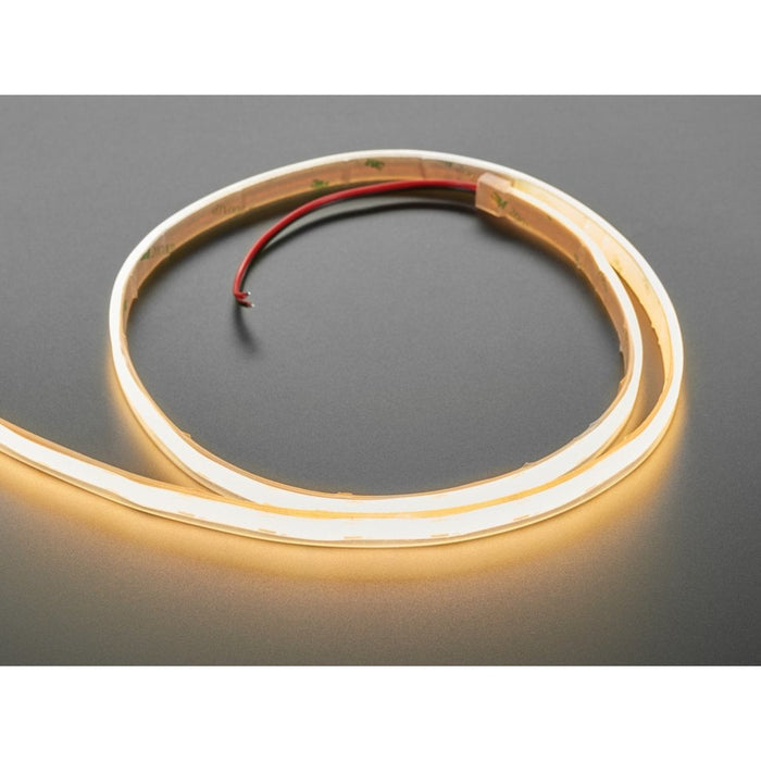 Ultra Flexible White LED Strip - 320 LED per meter - 1m long - Warm White ~3000K