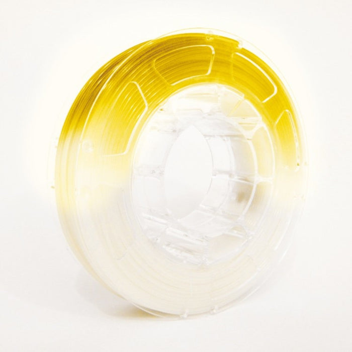 ABS Filament 1.75mm, 1Kg Roll - Temperature Change Yellow to White