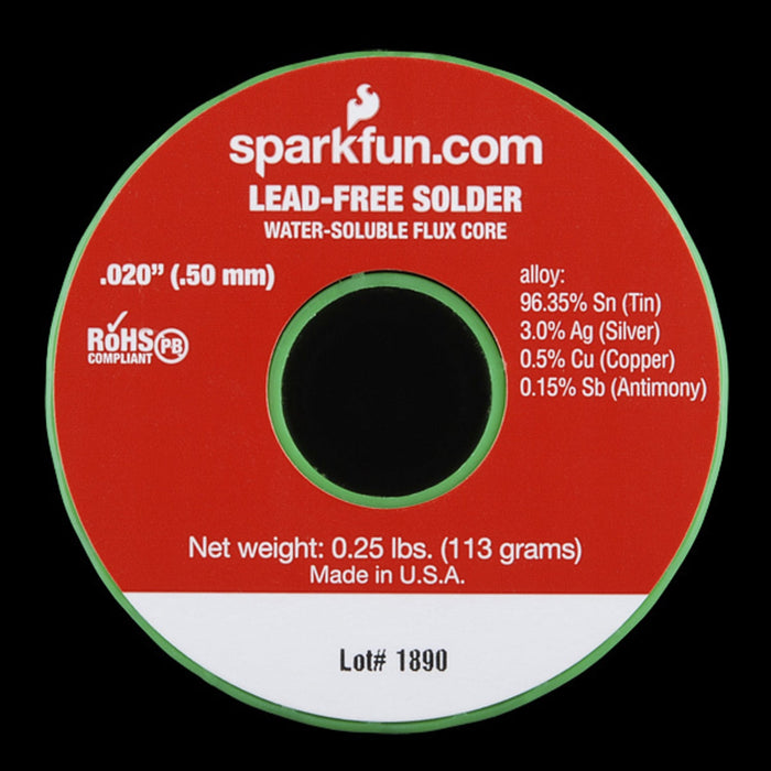 Solder - 1/4lb Spool (0.020) Special Blend