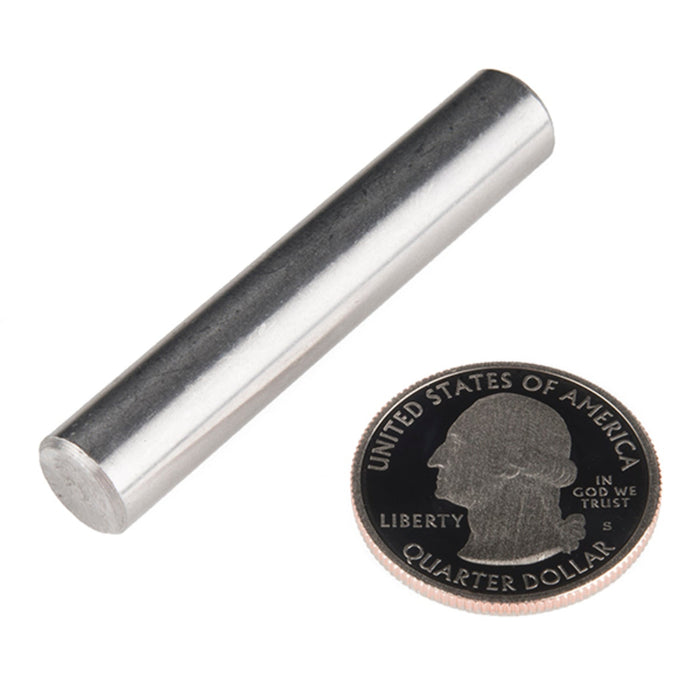 Shaft - Solid (Stainless; 3/8D x 2L)