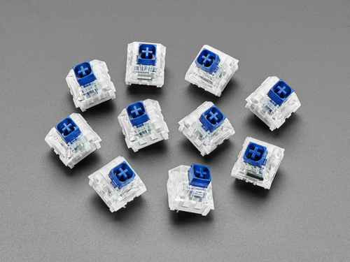 Kailh Mechanical Key Switches - Clicky Navy Blue - 10 pack