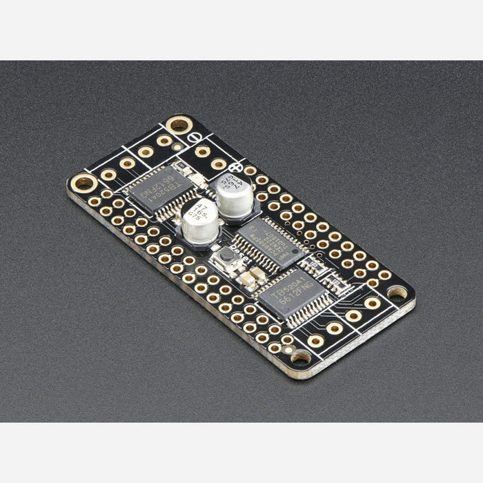 DC Motor + Stepper FeatherWing Add-on For All Feather Boards