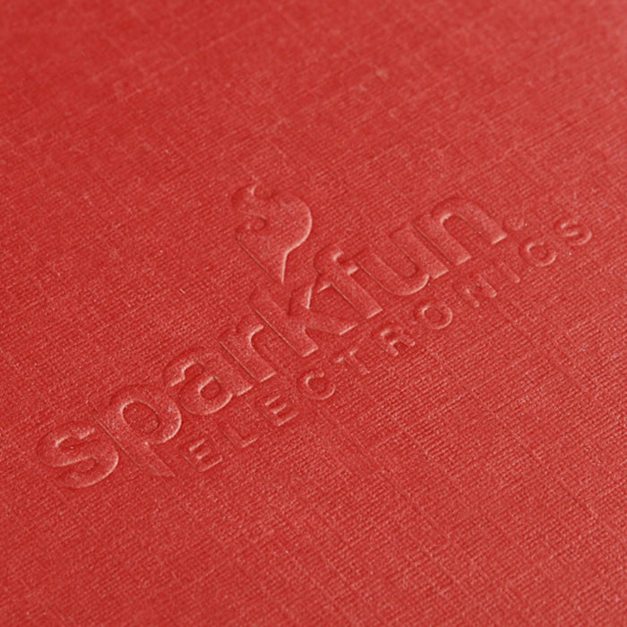 SFE Project Notebook - 10 x 7.5 (Red, Grey Pages)